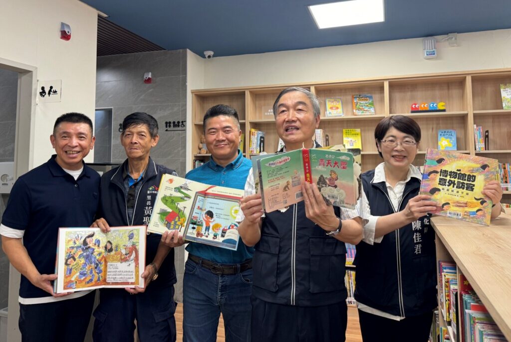 中市龍井圖書館全新亮相-　文化局邀市民「龍」來讀冊