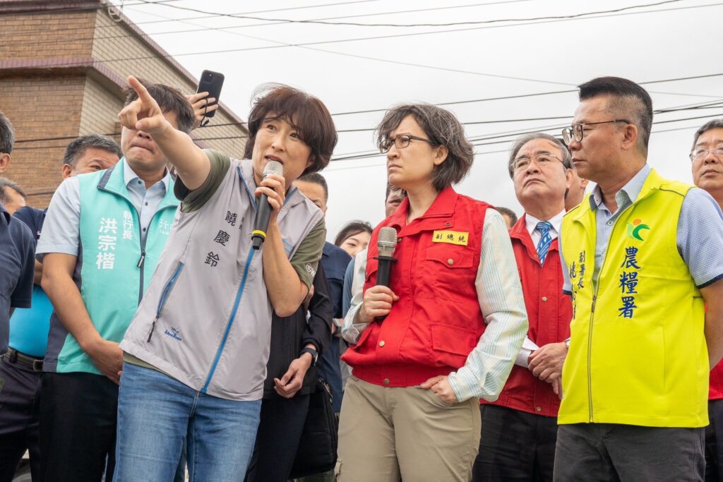 康芮重創台東農業　饒慶鈴向副總統請命盼啟動全品項救助