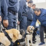 警犬榮退歡送會　侯友宜盼警犬們享受幸福退役生活