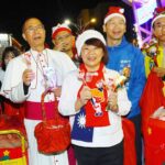 嘉義市2千人平安夜踩街　黃敏惠攜手宗教領袖點燈送祝福