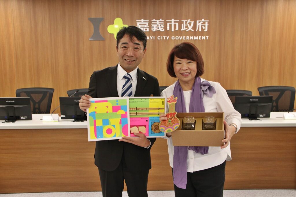 深化台日交流　日本宮城縣加美町町長二度率團訪問嘉義市