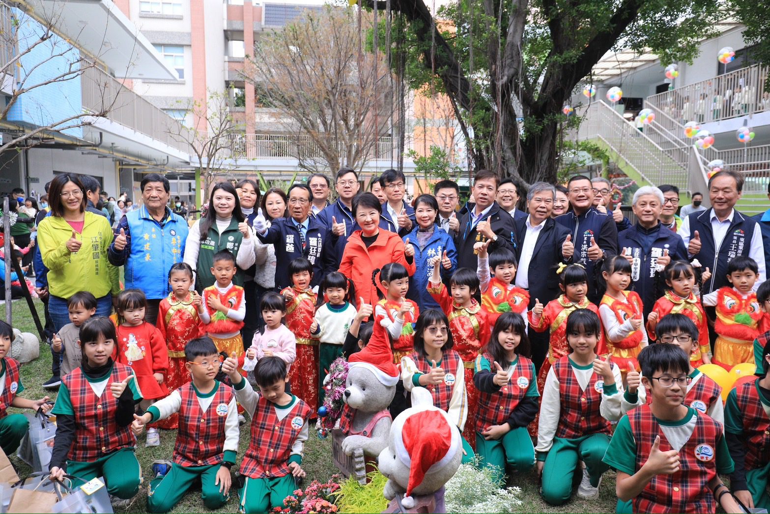 中市樂業國小新建幼兒園園舍今啟用-　盧市長：栽培孩子讓國家、城市更進步