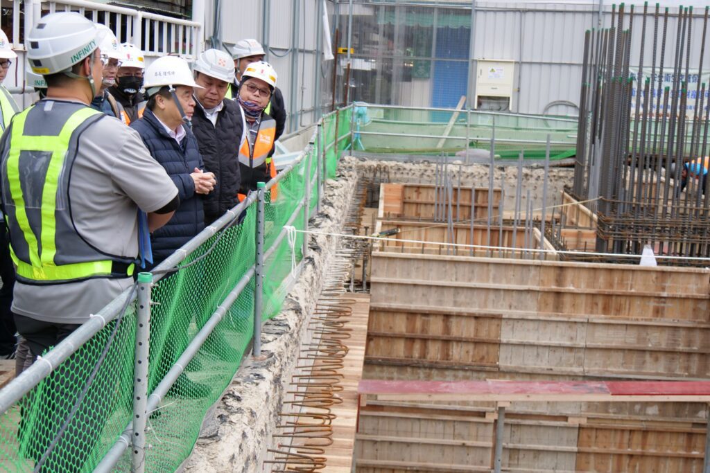 新北蘆洲區長安機械停車場改建工程　-進度超前　盼115年9月完工