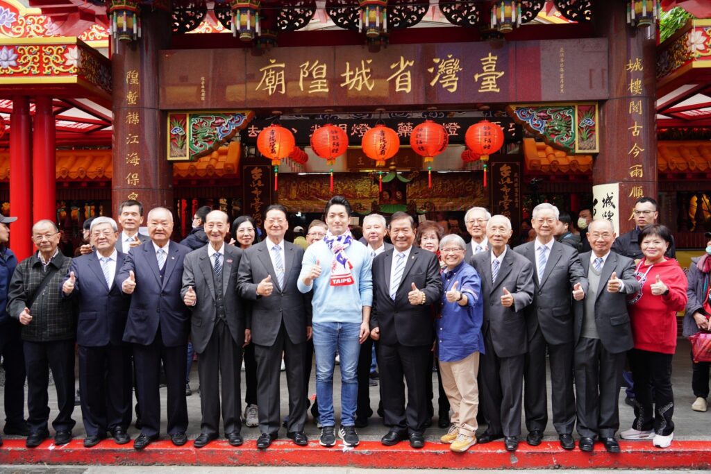 蔣萬安走春九大宮廟 祈願北市四時無災、市民安居樂業