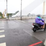 提升行車安全 盧山橋伸縮縫塗裝防滑材料