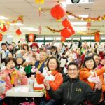 元宵節將屆　林口社區長輩搶先體驗　手作蛇年創意小提燈　