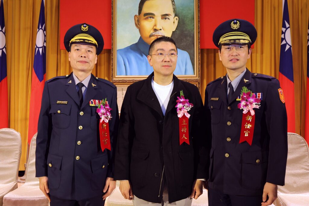 謝國樑主持警二三分局長交接布達 盼共同打造安全宜居城市