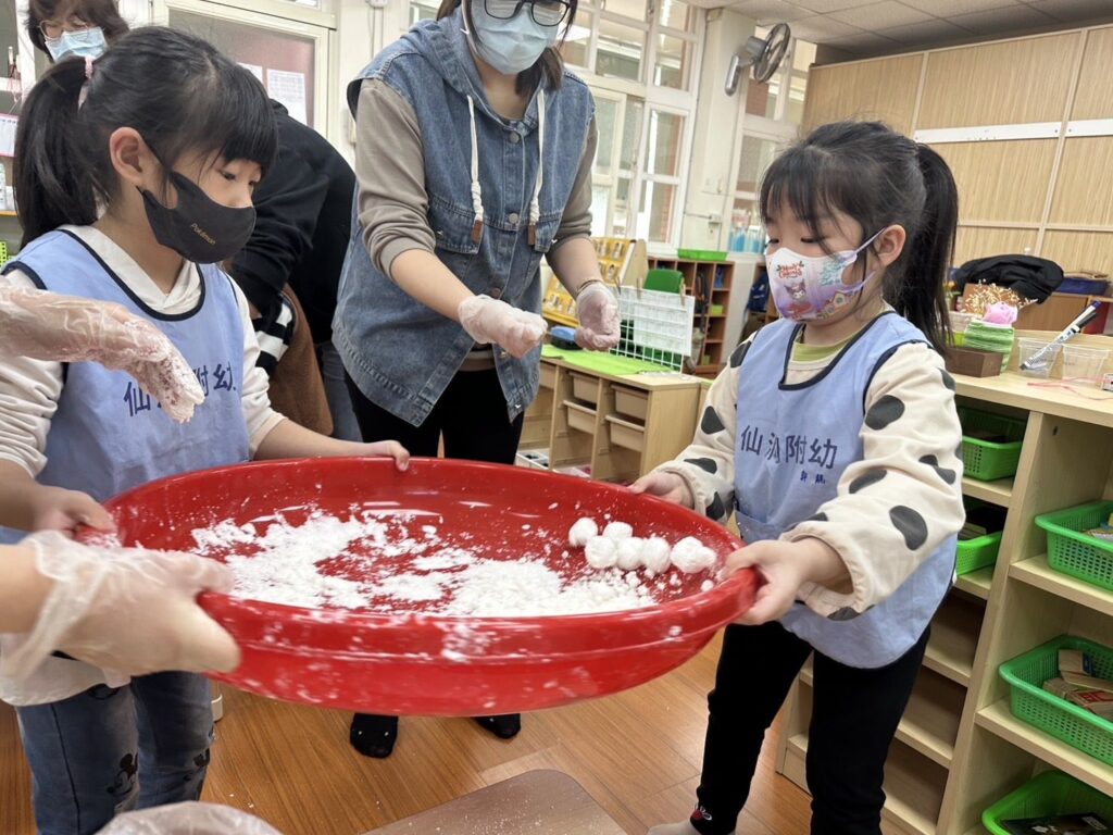 基隆市府補助幼兒園 元宵體驗傳承文化