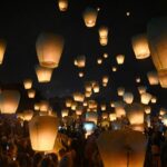 蛇年施放雙心主燈　侯友宜題字:「平溪燈起照人心-國泰人和萬事興」