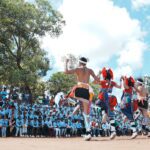 臺灣原民樂舞飄揚非洲　花蓮出訪團與馬達加斯加學童共舞