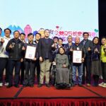 企業社團送暖幫助弱勢過好年 謝國樑頒獎感謝社會善舉