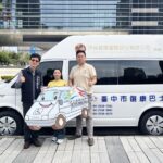 共助台中市弱勢家庭　伊絲碧媞公司捐贈中市府復康巴士