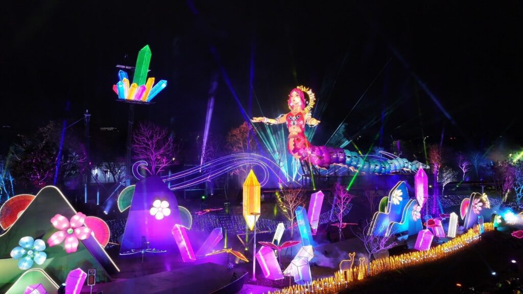 國內外瘋看「女媧」!展演13天破400萬參觀人次-中台灣元宵燈會倒數最後週末 中市觀旅局:再不來會後悔