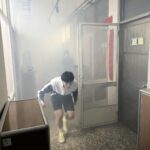 基隆高中夜間防火演練　強化住宿生緊急應變能力