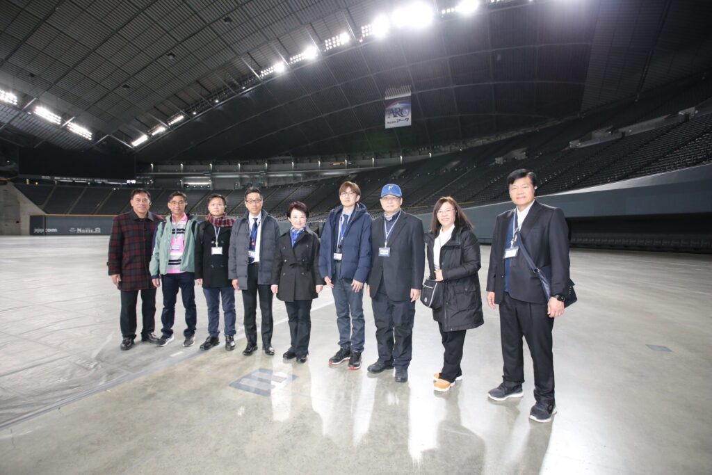 盧市長參訪札幌巨蛋盛讚多功能設計巧思!- 取經「以人為本」理念孵化台中新地標