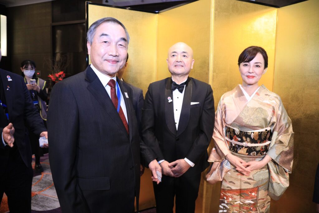 應邀出席日本天皇陛下華誕晚會 黃副市長:感謝支持台日交流