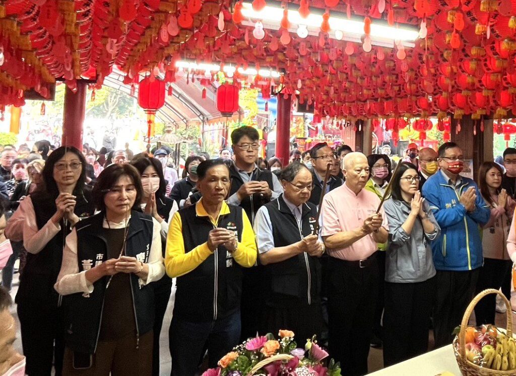 農曆二月初二迎頭牙接財轉運! 中市府至惠來里福德祠參拜祈福