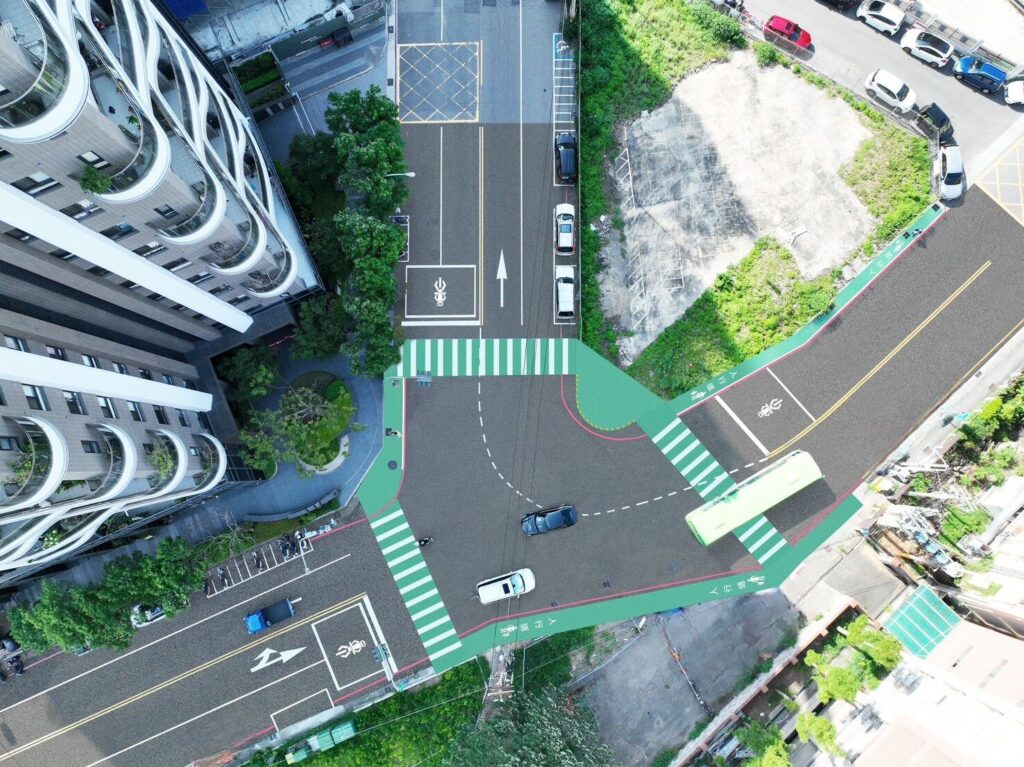 守護1.2萬名師生通學安全! 中市啟動南屯嶺東路與建功路口改善工程