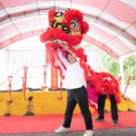 嘉義市牛稠溪環快東段啟動　黃敏惠：輕軌若核定願赴行政院舞獅