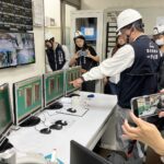 新光三越專櫃及物流人員取貨　中市都發局至現場安全防護視察