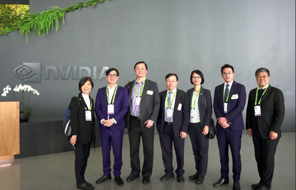 高市府團隊訪輝達總部 深談高雄主權ai-合作 陳其邁盼高雄成為全球典範