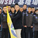 sblxwsbl基隆3/28開賽　謝國樑授旗為銘傳國中籃球隊加油