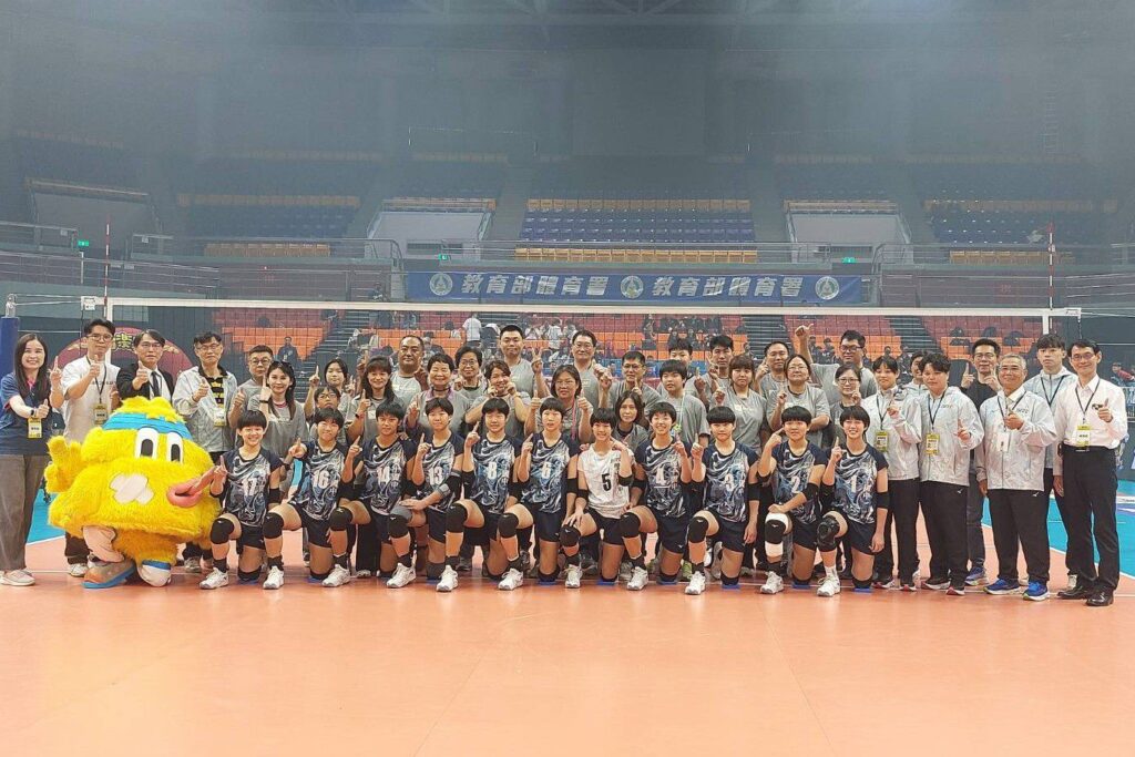 中市排球傳佳績　國中排球甲級聯賽jhvl-潭秀男排、雙十女排勇奪亞軍！