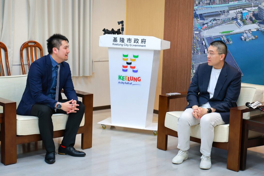 基隆優秀青年拜會市長 熱議城市發展與青年議題