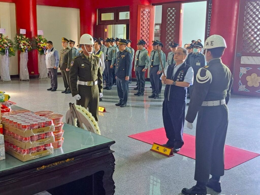 傳承愛國精神！-中市軍人忠靈祠春祭　民政局長主祭緬懷忠烈英靈