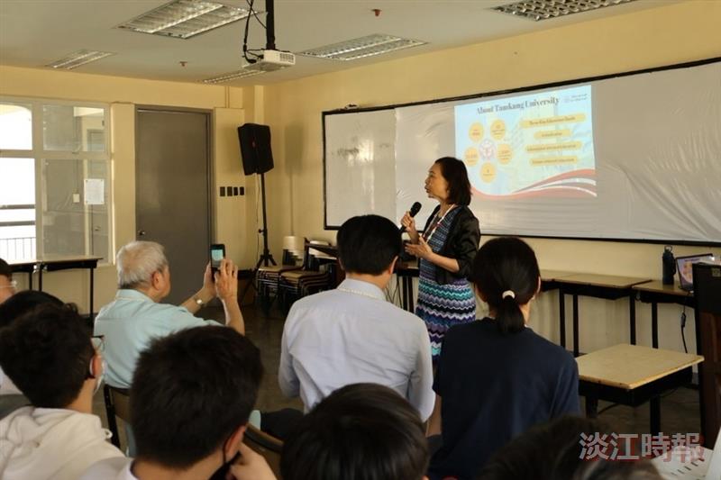 陳小雀前進菲律賓 鼓勵高中生到淡江學習