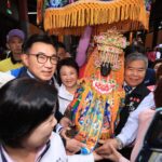 遶境天數全台最長！-台中樂成宮「旱溪媽祖」今起駕出巡　盧市長祈願：盼四時無災、世界平安
