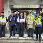 西屯區林厝里守望相助隊清明期間協助交通疏導 民政局長致贈慰勞品感謝協勤民力辛勞