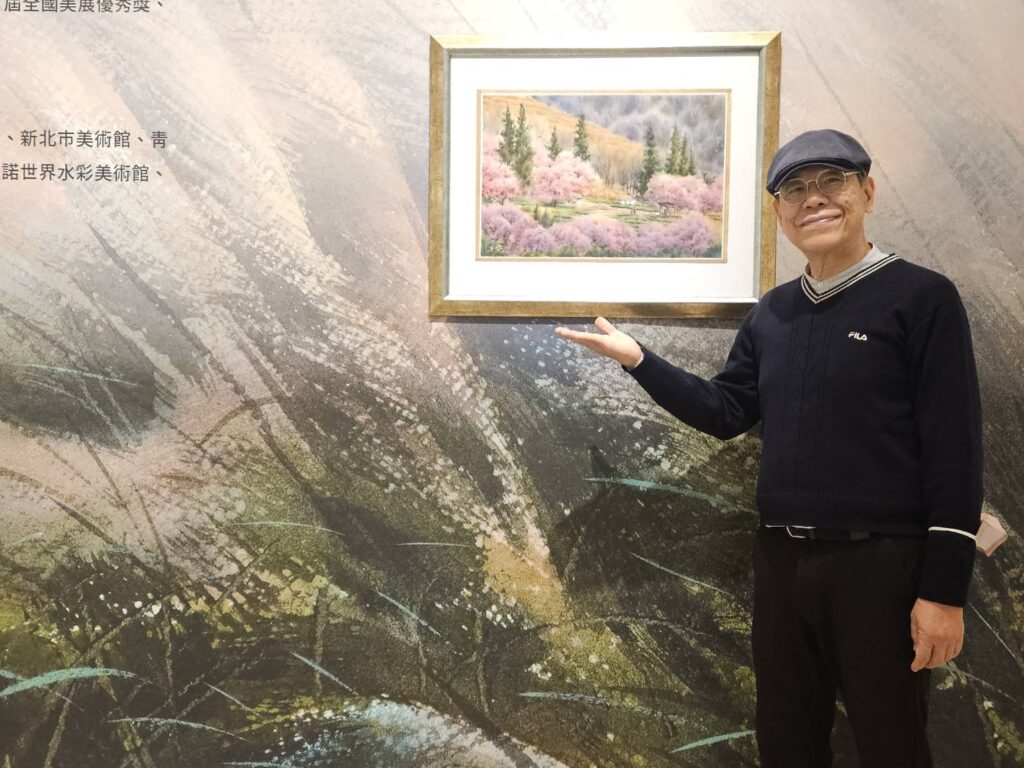 擁有神筆的光影魔術師！　台灣水彩界阿標哥70歲大展於大墩文化中心亮相