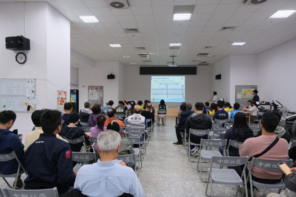 推動竹北市勝利七、八街第2階段配對單行道-竹縣府辦地方說明會
