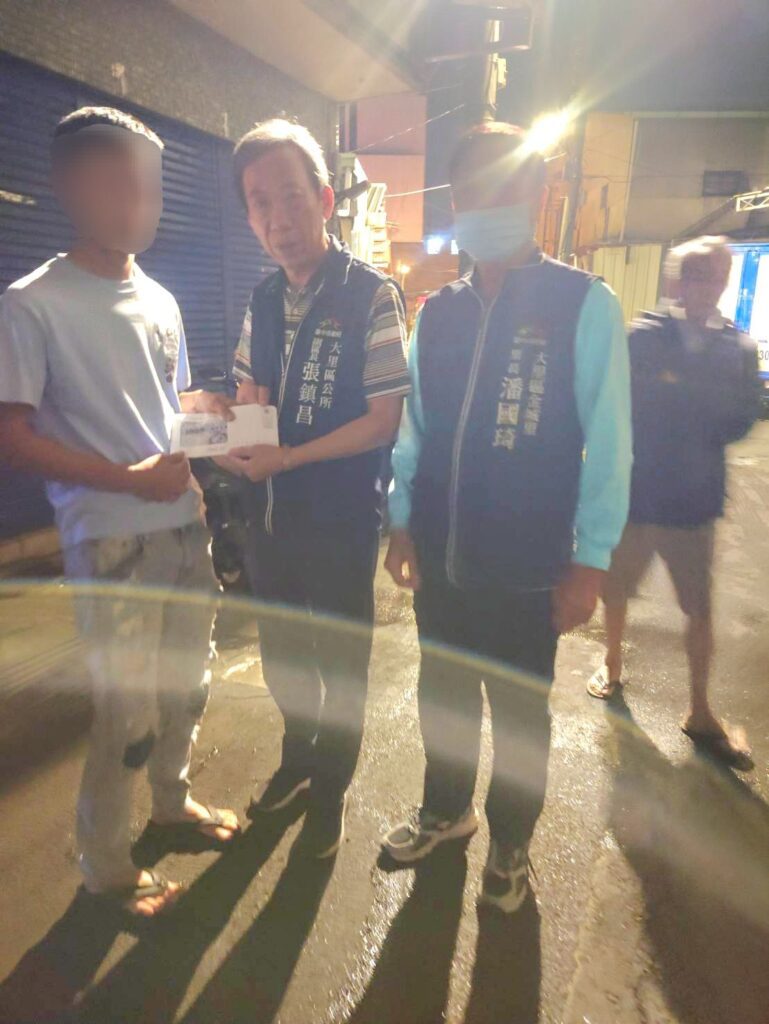 台中大里民宅火災　大里公所派員關心慰問