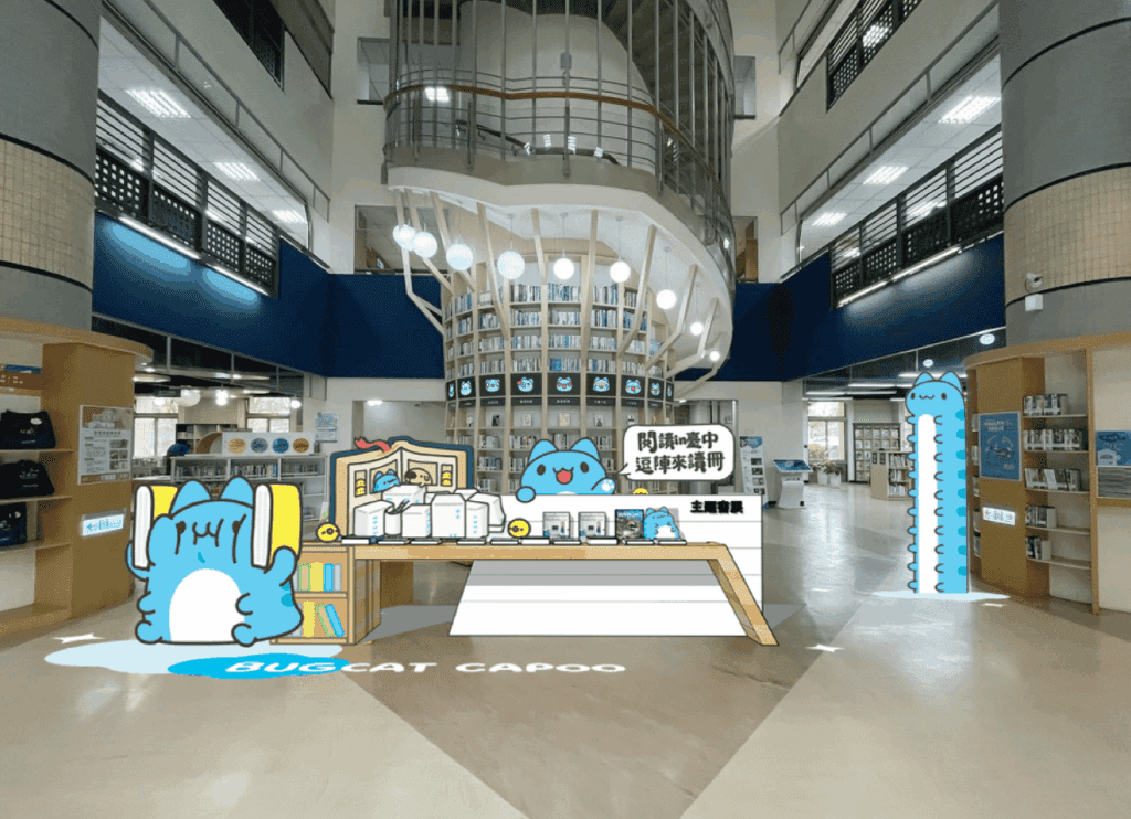 咖波化身閱讀小夥伴　綠美圖限定好禮等你抽