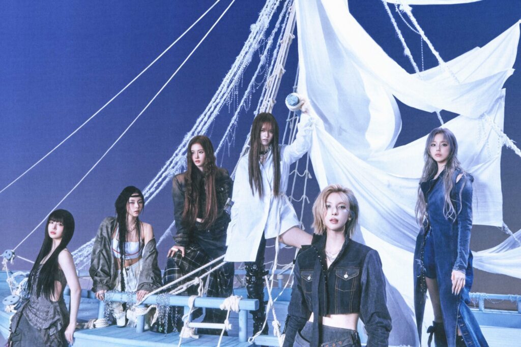 k-pop女團nmixx-首位在台北大巨蛋開球壓軸演出的韓國女團