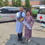 鄭洪寶桂女士與大禹鋼鐵慷慨捐贈 基市醫院添救護與復康新力軍