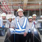 侯友宜視察捷運三鶯線列車　掌握動態測試　盼今年底完工　明年順利通車