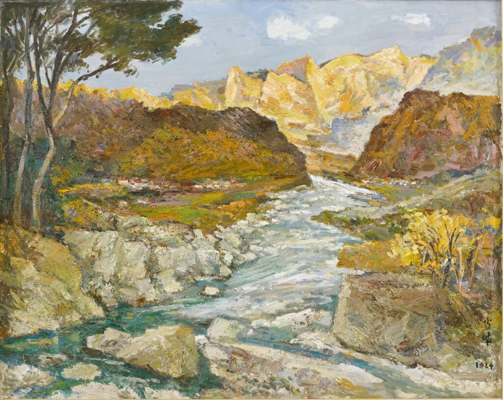 中美館重點藏品搶先看! 葉火城〈火炎山下〉將於開館展亮相