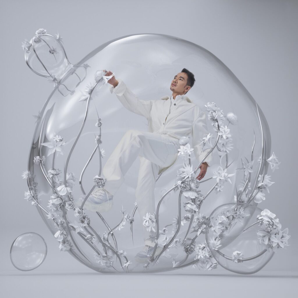 dj-head以花入歌好雅緻-台泰藝術家隔空灌溉打造賽博龐克花園