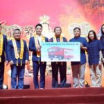 蔣萬安出席母娘文化季音樂會　感謝松山慈惠堂捐贈消防救護車