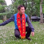 客家大院飄浪漫「四月雪」！　鍾東錦邀遊客賞桐嚐新住民美食