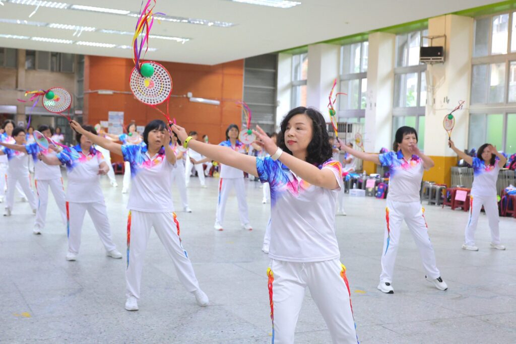 結合力與美！基隆柔力球觀摩賽熱鬧登場