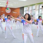 結合力與美！基隆柔力球觀摩賽熱鬧登場