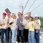 「粉紅超跑」36小時飆速抵北港　丁學忠接駕祈願國泰民安