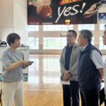 2025世壯運開賽倒數 新北副秘書長率隊到板橋運動中心3對3籃球場地總檢查