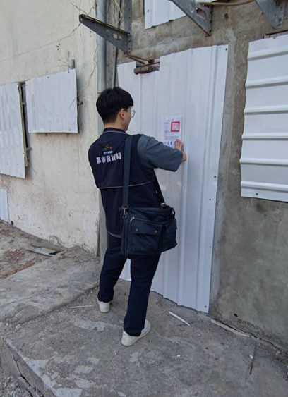清水塌陷建築物因未依限完成改善　中市都發局已於5月5日完成強制封閉