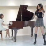 黑白林逸欣雙琴演繹分身疑雲-一人分飾兩角的「雙胞胎合奏」