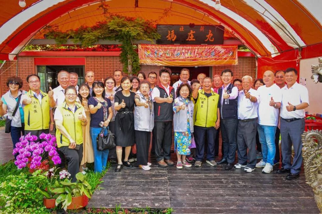 九庄媽九年後欽點同一爐主！　市府客委會全體委員參拜朝聖
